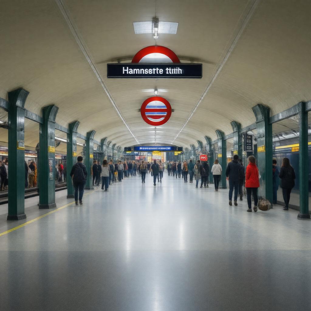 Hammersmith tube station